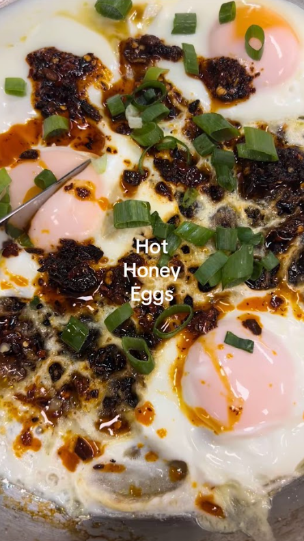 Hot Honey Eggs