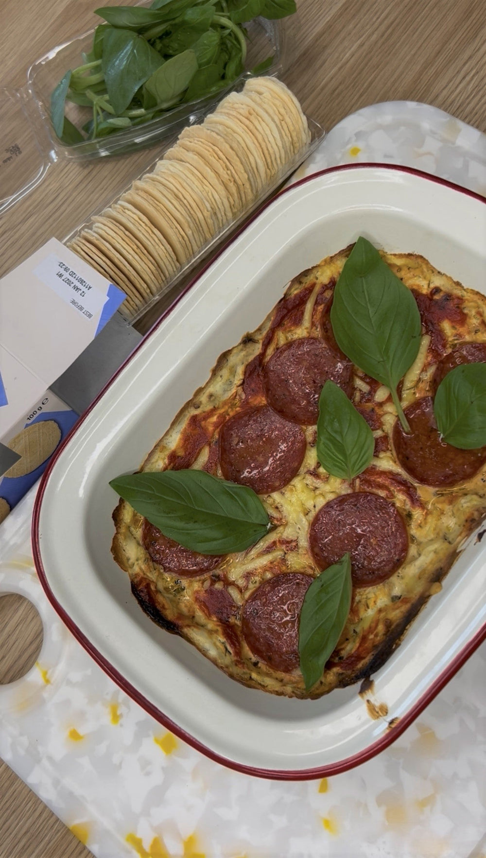 Baked Pizza Dip