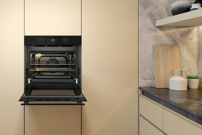 60cm Air Fry Multi-Function Smart Hydrolytic Clean Oven in Black