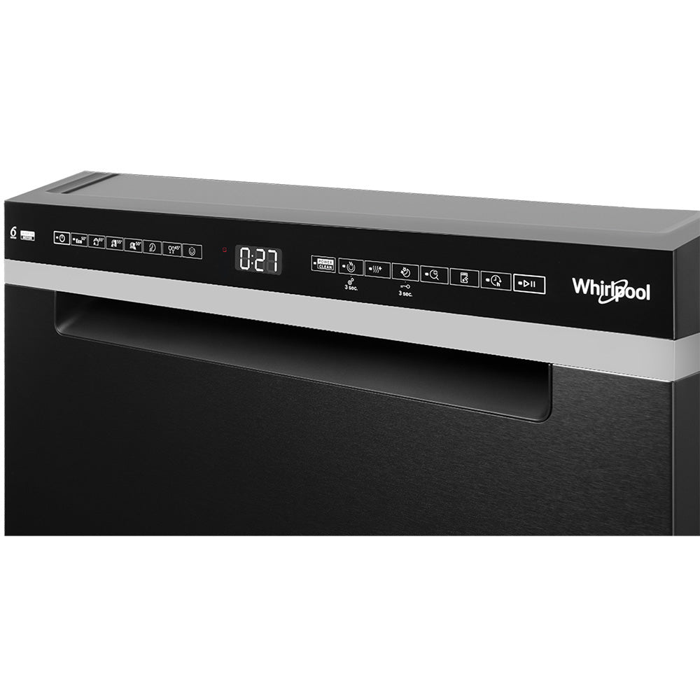 60cm 14 Place Setting Built-Under Dishwasher - Black