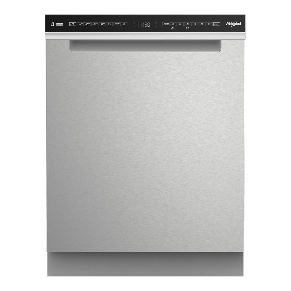 Image showcasing Whirlpool WDBU3I4PIXAU Dishwasher | 60cm Built-Under, Quiet & Energy ...
