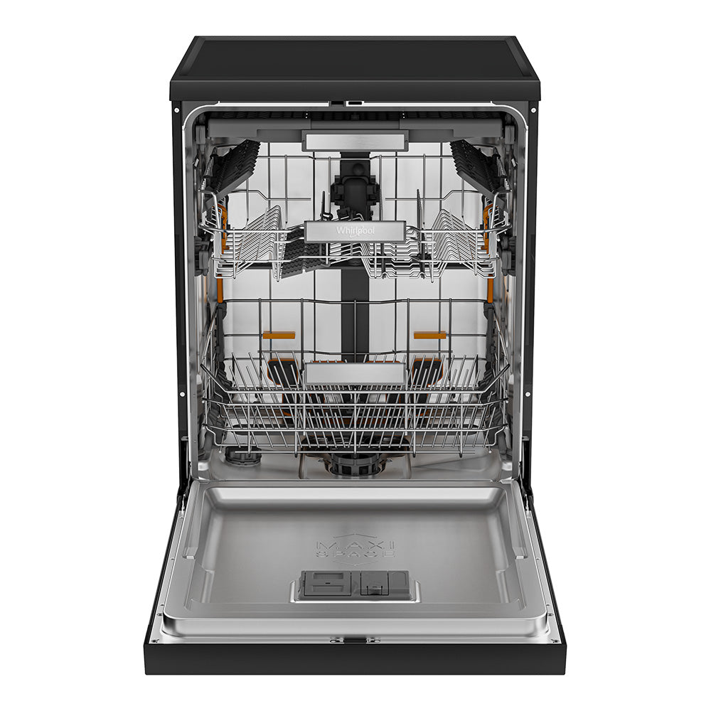 60cm Power Clean Max Tub Dishwasher in Black WDFS3R4PBSAU