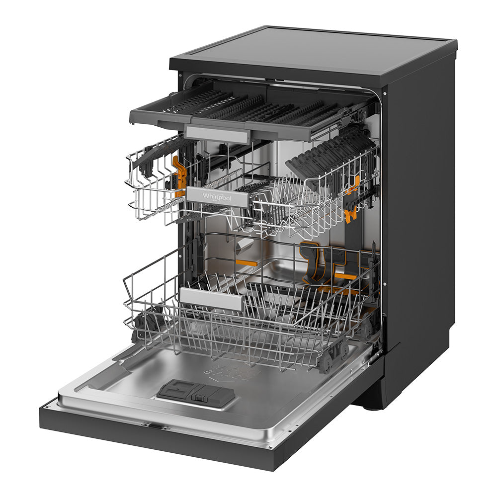 Maxi-Tub 15 Place Setting 60cm Dishwasher- Black S/Steel