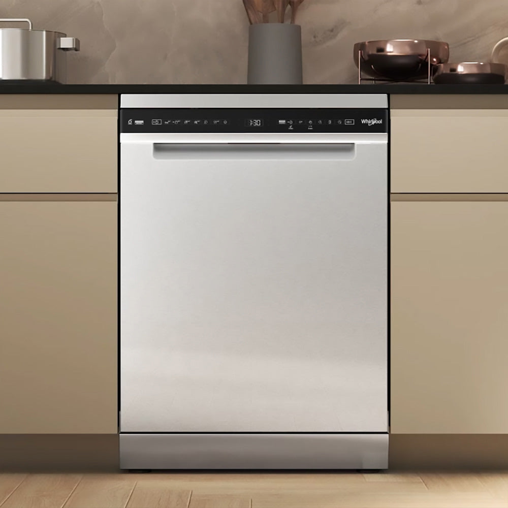 60cm Power-Clean Maxi-Tub Dishwasher in Stainless Steel