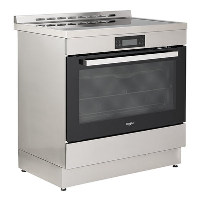 90cm Induction Freestanding Oven with Air Fry (Inox)