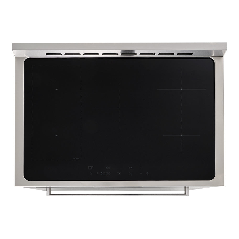 90cm Induction Freestanding Oven with Air Fry (Inox)
