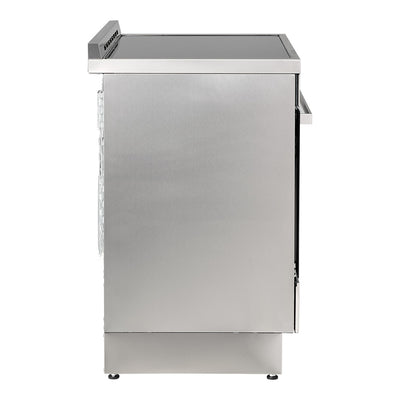 90cm Induction Freestanding Oven with Air Fry (Inox)