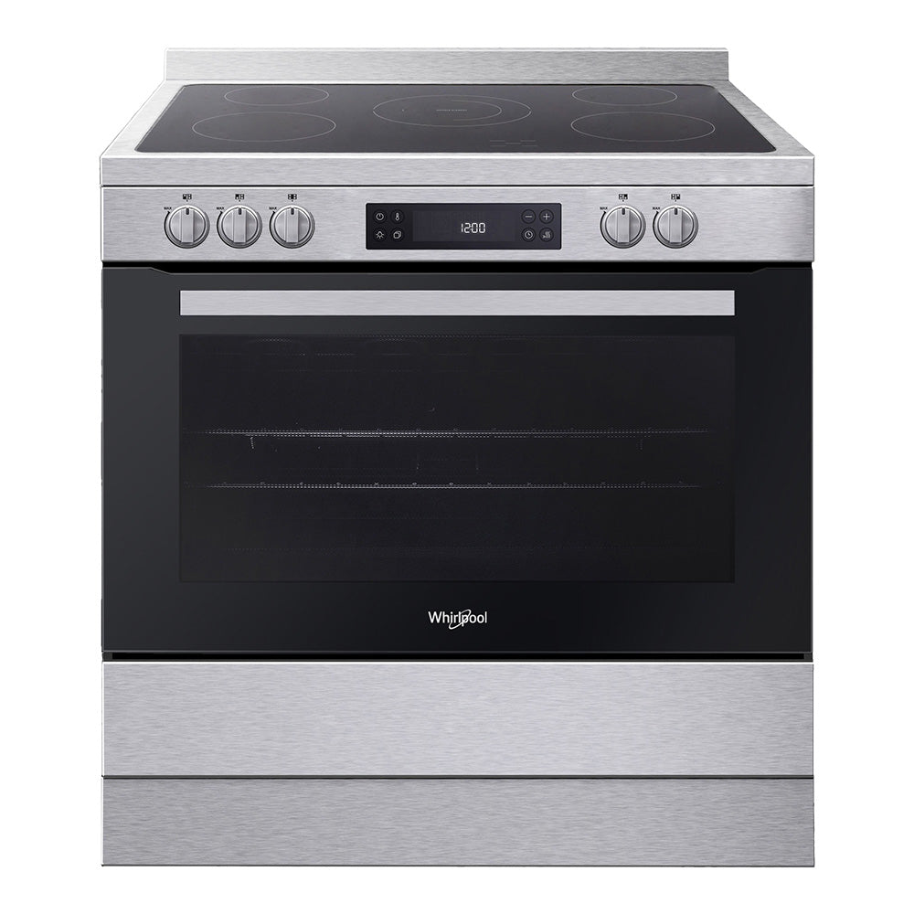 90cm Ceramic Freestanding Oven with Air Fry (Inox)