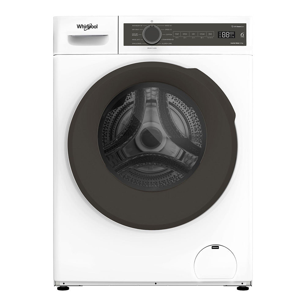 Whirlpool 820mm SteamCare Front Load Slim Washer Dryer Combo 8kg/4kg